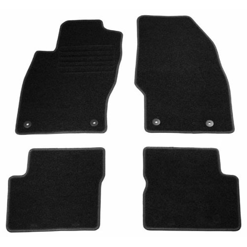 Velour Floor Mats for Opel Corsa D Corsa D Car Mats Fabric Mats Set 4